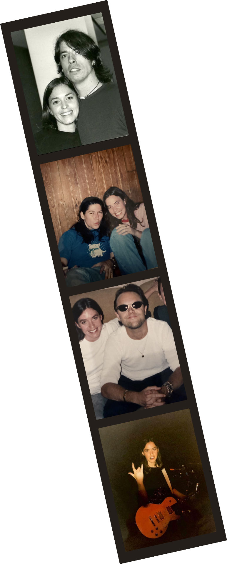 Lisa LaCour early in her career in the music industry